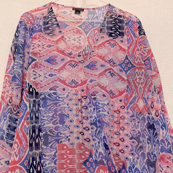 NWT New Directions 3/4 Sleeve Blouse, size US 2X - Picture 5 of 10